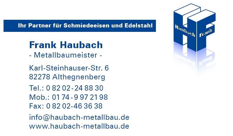 Frank Haubach - Althegnenberg